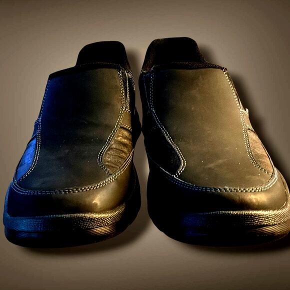 Men\'s 10 ROCKPORT Get Your Kicks Slip On Black Slip-On Casual Shoe Appear Unworn main image 6